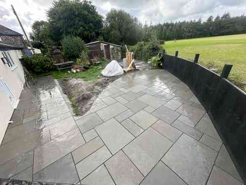 Raised Porcelain Terrace